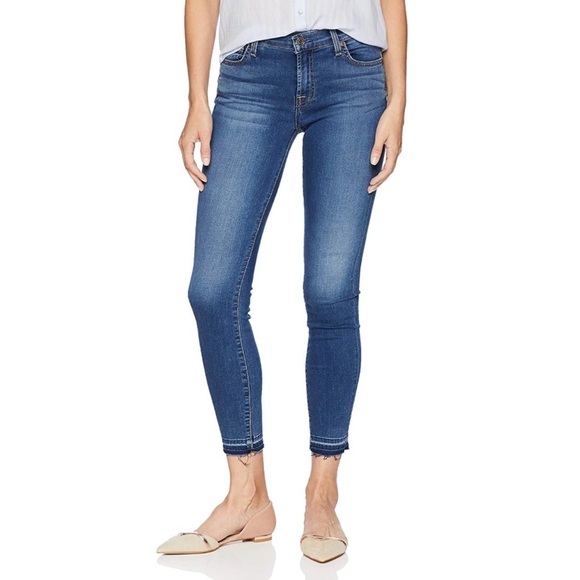 7FAM Cropped Skinny Jeans - Picture 1 of 7